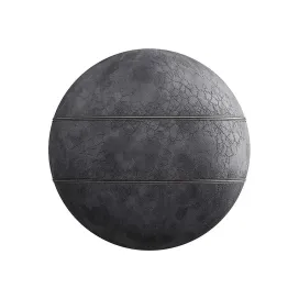 Damaged road with tram rails 2